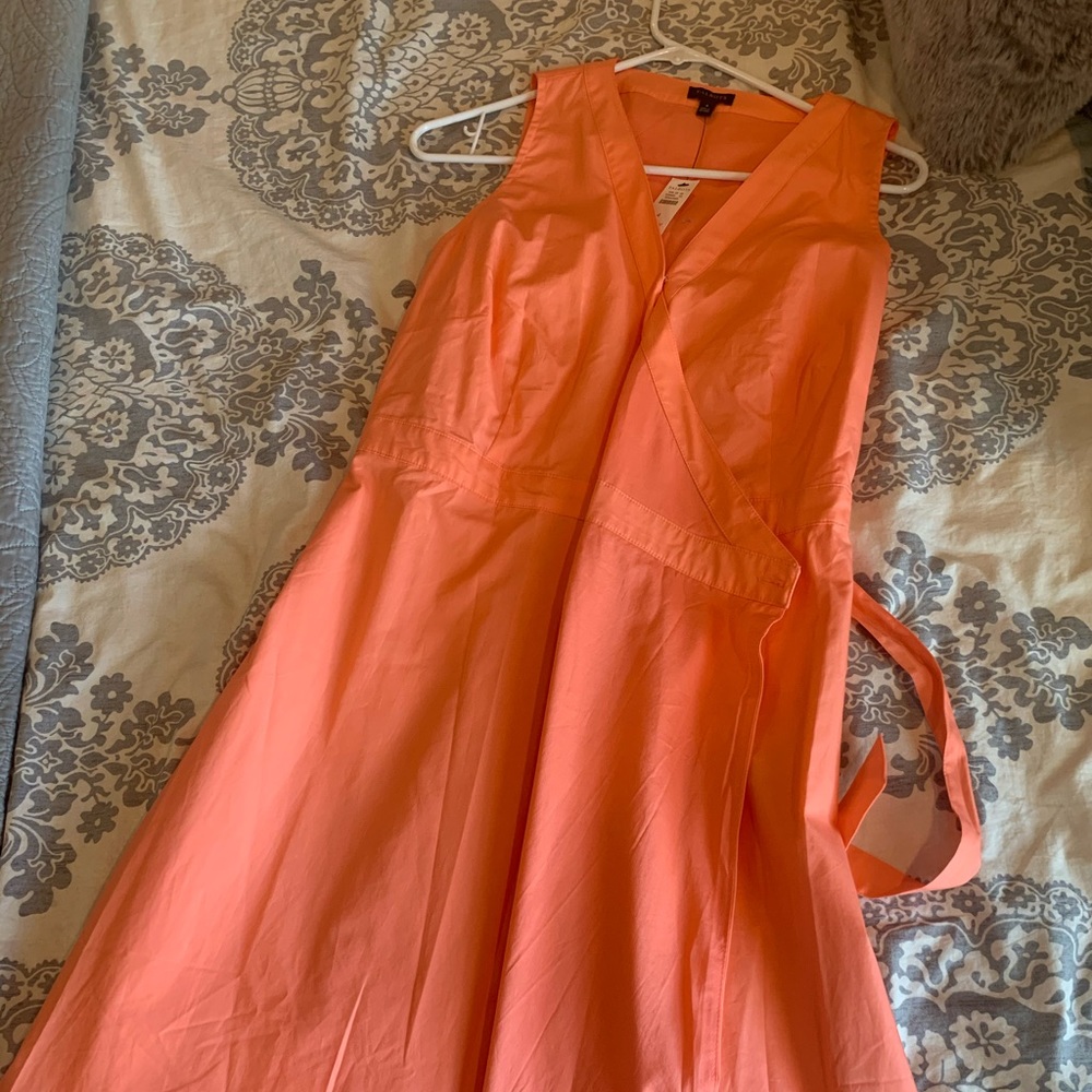 NWT talbots midi tie dress
